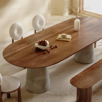 STAR BANNER Oval Dining Table