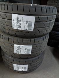 P245/35R19  245/35/19  FIRESTONE FIREHAWK INDY 500 ( all season summer tires ) TAG # 17765