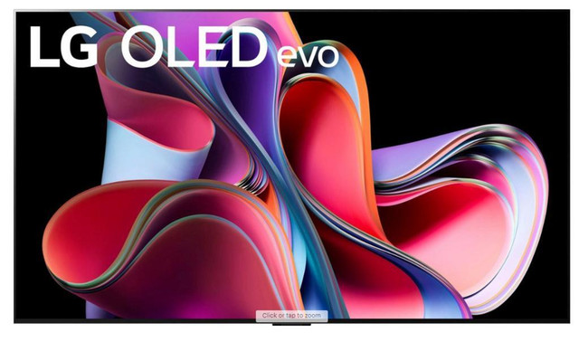 LG OLED55G3PUA _353 G3 55 4K UHD HDR OLED evo Gallery webOS Smart TV 2023 - Satin Silver *** Read *** in TVs