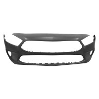 Mercedes-Benz A Class Front Bumper With Tow Hook Cover Hole & Without Park Assist & Without Camera Hole & Without AMG -
