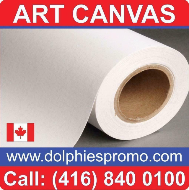 Blank Roll of Fine Quality Matte Art Canvas Artist ARTISTIC Supply for Inkjet Solvent Prints Printing 285 gsm in Hobbies & Crafts