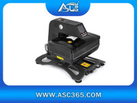 Spring Promotion 110V  Pneumatic Heat Press Machine 3D Sublimation Vacuum Transfer External Air Pump 110005