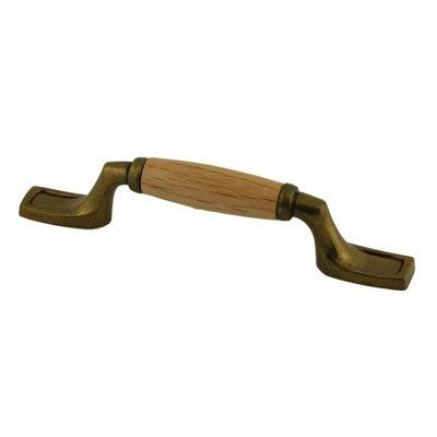 D. Lawless Hardware (300-Pack) 3" 50's Blondish Oak Centre Pull Antique Brass in Hardware, Nails & Screws