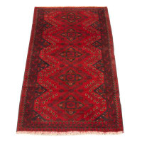 Isabelline One-of-a-Kind Anthonyjr Hand-Knotted 2'8" X 6'3" Area Rug in Red