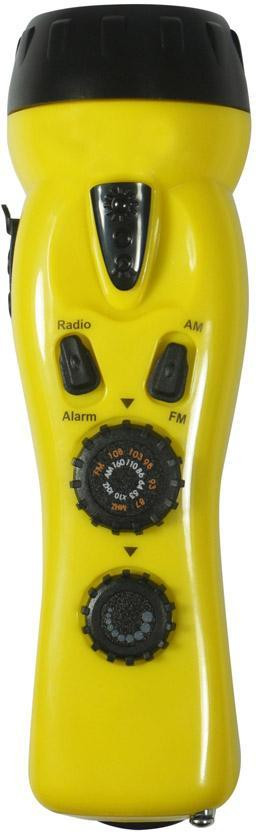 Emergency 4-In-1 Crank Flashlight, Alarm, Fm And Am Radio dans Pêche, camping et plein Air  à Ontario - Image 4