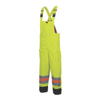 Hi-Viz Waterproof Traffic Overall Bib Pant - CLEAR OUT PRICING!