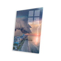 Dovecove Myrtle Beach Shelf Cloud Print On Acrylic Glass