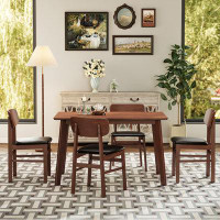 Red Barrel Studio 5 Pcs Dining Table Set 1 Dining Table And 4 Chairs