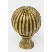 Darby Home Co Fluted Ball Lamp Finial