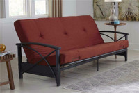 6 Inch Full-Size ( 54x75 ) Futon Mattress - 4 Colors (Black, Grey, Red & Navy Blue) - BLACK & GREY IN STOCK!!