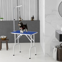 Pet Grooming Table 31.9" x 19.1" x 31.5" Blue