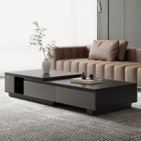 Latitude Run® Kerryanne Extendable Coffee Table with Storage