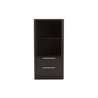 Lefancy.net Lefancy  Carlingford Modern and Contemporary Espresso Brown Finished Wood 2-Drawer Bookcase