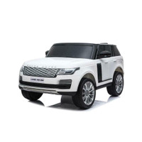Kids Ride On Cars With Parental Remote Control Land Rover HSE 2 Seater With Rubber Wheels And Leather Seats Summer Sale