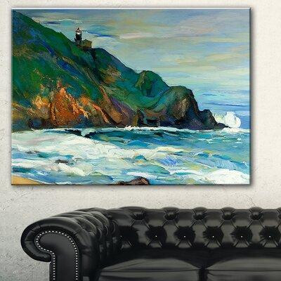 East Urban Home 'Lighthouse' Oil Painting Print on Canvas in Arts & Collectibles