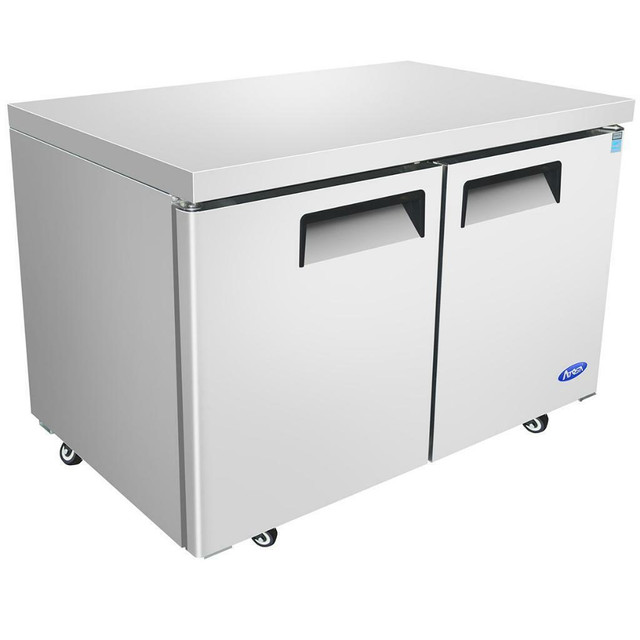 Atosa MGF8406GR 48 Inch Undercounter Freezer – Two Doors Stainless steel exterior &amp; interior in Other Business & Industrial in Ontario