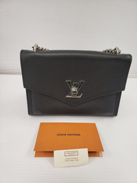 (36163-5) Louis Vuitton Black Mylockme Purse