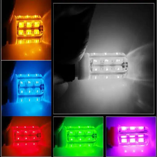 CAR LED A015 -T10 - LED (4PACK) Red, White, Blue and Green in Other Parts & Accessories - Image 4
