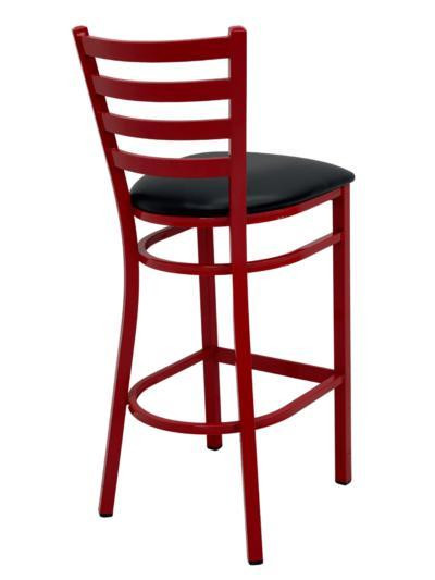 LADDERBACK Barstool Restaurant (red) in Chairs & Recliners in Mississauga / Peel Region - Image 3