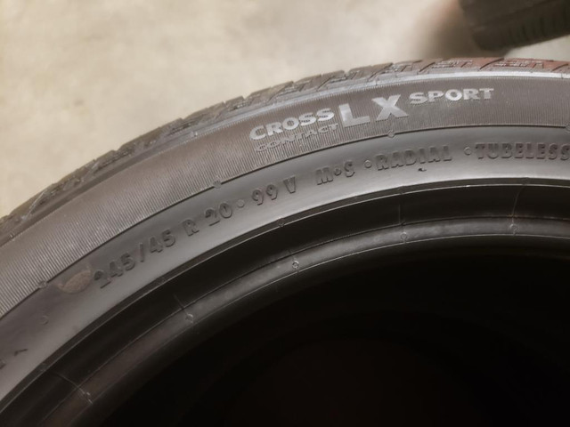 (W36) 1 Pneu Ete - 1 Summer Tire 245-45-20 Continental 5-6/32 in Tires & Rims in Greater Montréal - Image 2
