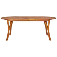 Latitude Run® Wooden Dining Table