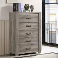 Foundry Select Teme Wood 5 Drawer Chest