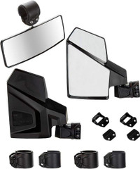 Kolpin 98312 UTV Universal Side Mirror and Rear Mirror Combo