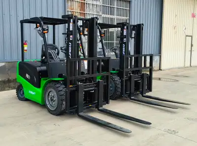 NEW 6600 LBS 48 V BATTERY ELECTRIC FORKLIFT 2452FB3O
