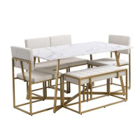 Mercer41 5-Piece Dining Table Set