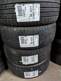 P215/55R17  215/55/17  NEXEN CLASSE  PREMIER CP671  ( all season summer tires ) TAG # 14351