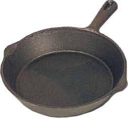 World Famous® 10.5-Inch Round Cast Iron Skillets in Kitchen & Dining Wares