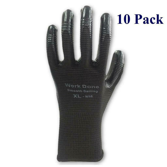 Nitrile Work Gloves - Up to 33% off in Bulk in Other
