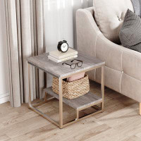 Ebern Designs Loucas Frame Coffee Table with Storage