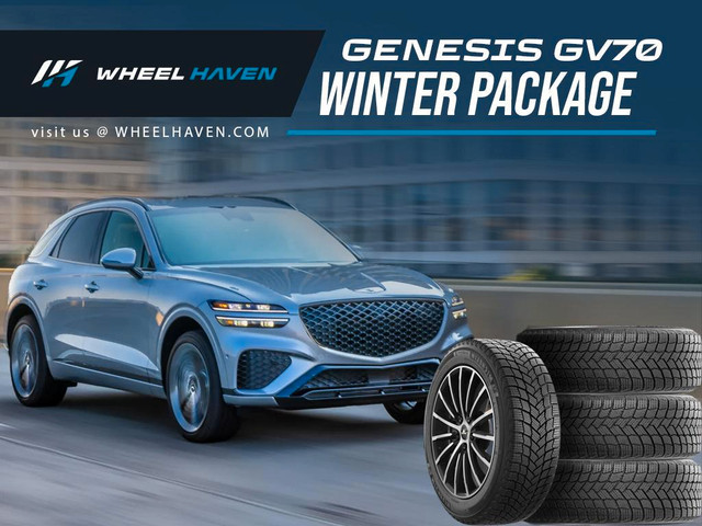 Genesis GV70 - Winter Tire + Wheel Package 2023 - WHEEL HAVEN in Tires & Rims
