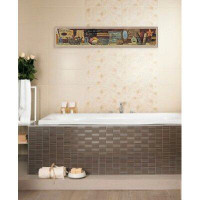 August Grove Country Bath Shelf by Pam Britton - Picture Frame Print on Paper
