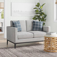 Sand & Stable™ Jared 56" Square Arm Loveseat with Reversible Cushions