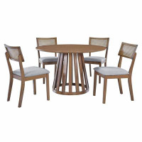 Bay Isle Home™ 5 Piece Vintage Dining Table Set