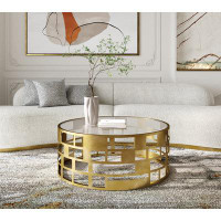 Willa Arlo™ Interiors Evelin Drum Coffee Table