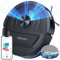 Lubluelu Lidar Laser 2d Mapping Robot Vacuum Cleaner And Mop With 5500pa Powerfull Suction Wet Dry Combo Smart Robotic S