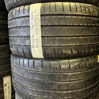 275 30 20 2 Michelin Pilot Super Sport Used A/S Tires With 95% Tread Left