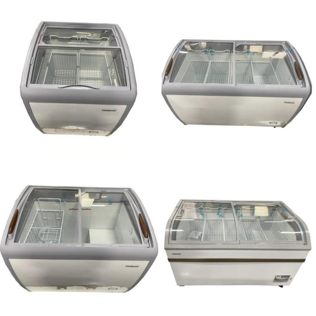 Commercial Glass Door Display Chest Freezer -All Sizes Available in Other Business & Industrial