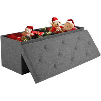 Ebern Designs Karylin Upholstered Storage Bench