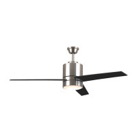 Orren Ellis 52'' Magean 3 - Blade LED Smart Standard Ceiling Fan with Wall Control and Light Kit Included