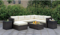 Contemporary Brown/Beige Modular Outdoor Patio Sofa Set ( Many Configurations to choose from ) Prices are in the Ad