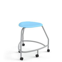 Haskell Education 360 Stool, 24"H, Hard Wheel Casters