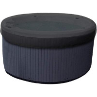 Covers & All Heavy Duty Multipurpose Outdoor Round Hot Tub Cover, UV Resistant & Waterproof Spa Cover Protector