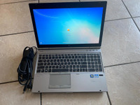 Used 15 HP Elitebook 8570P Laptop with Windows 7, Serial Port andWireless for Sale (Can deliver )