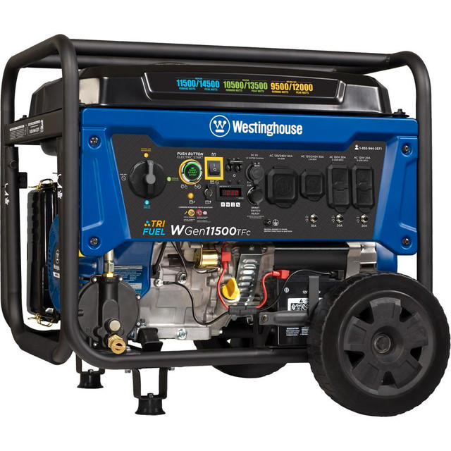 Natural Gas Portable Generator - Westinghouse Tri-Fuel 11,500TFc in Power Tools
