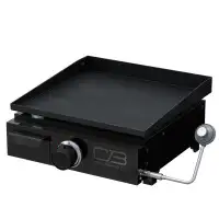 Charbroil Charbroil Performance Series 17" Portable Flat Top Gas Griddle, Black