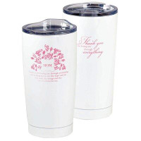 Dicksons Inc Mom Thank You 20 oz Stainless Steel Travel Tumbler